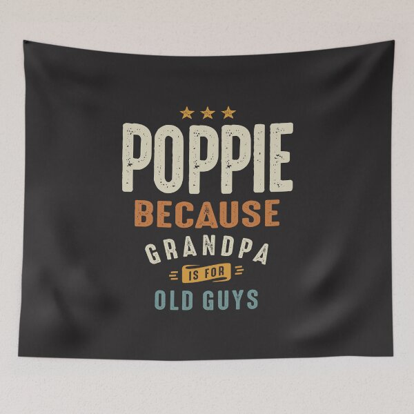 Item preview, Poppie porque el abuelo es para viejos designed and sold by cidolopez.