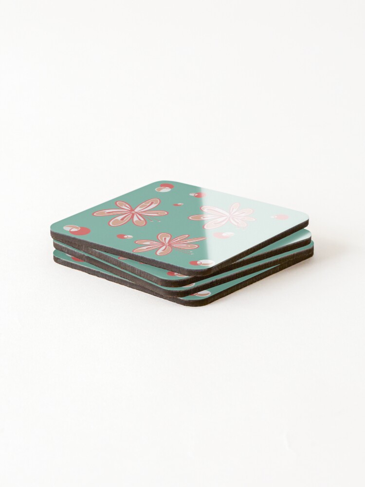 Thumbnail 4 of 5, Coasters (Set of 4), Springtime Fun designed and sold by Aab-Rangi.