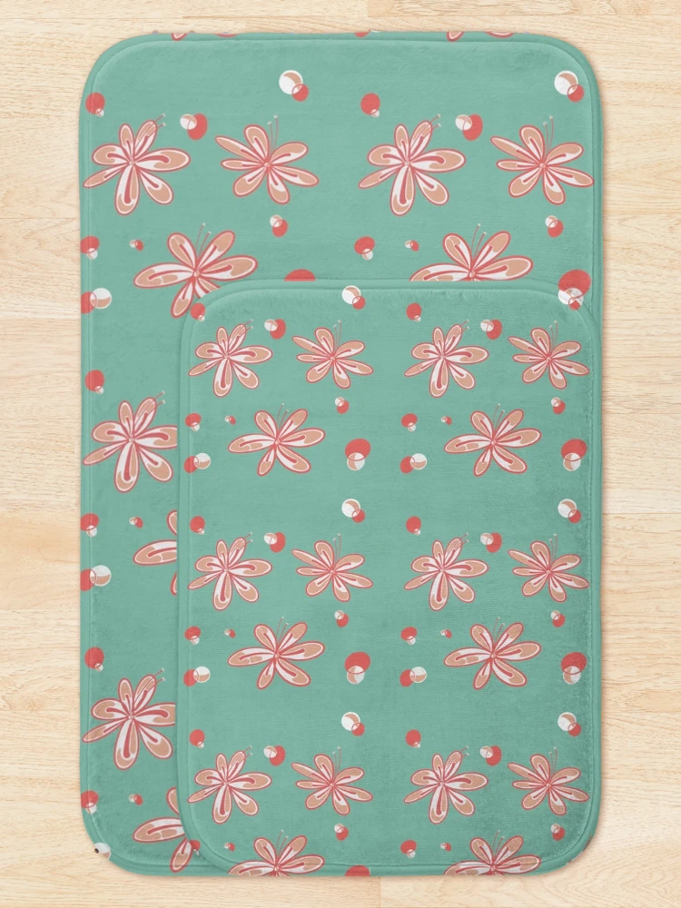 Thumbnail 5 of 6, Bath Mat, Springtime Fun designed and sold by Aab-Rangi.