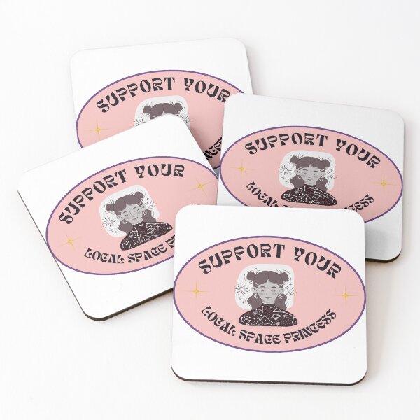 Item preview, Support Your Local Space Princess designed and sold by Jenni Sauer.