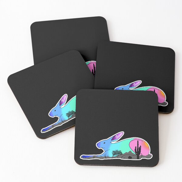 Item preview, Arizona desert rabbit | jack rabbit | desert silhouette  designed and sold by DarbyHunterArt.