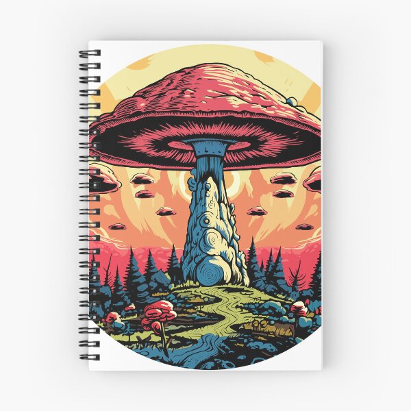 Item preview, Mushroom Sunset designed and sold by CortexCreations.