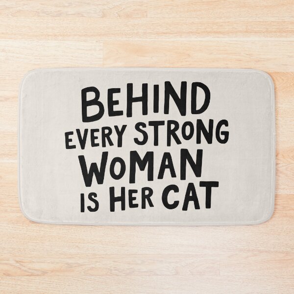 Item preview, Behind Every Strong Woman Black On Beige designed and sold by Me And The Moon.