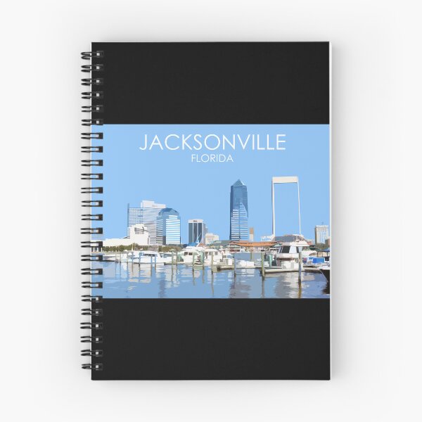 Item preview, Jacksonville, Florida, USA, Travel Print designed and sold by summattodraw.