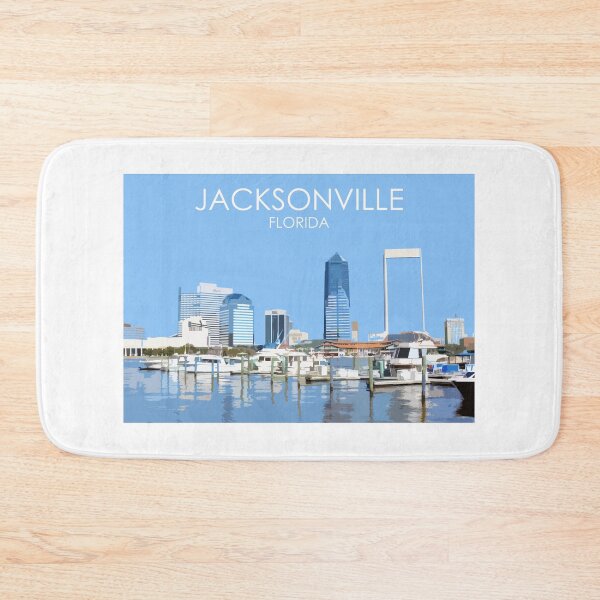 Item preview, Jacksonville, Florida, USA, Travel Print designed and sold by summattodraw.