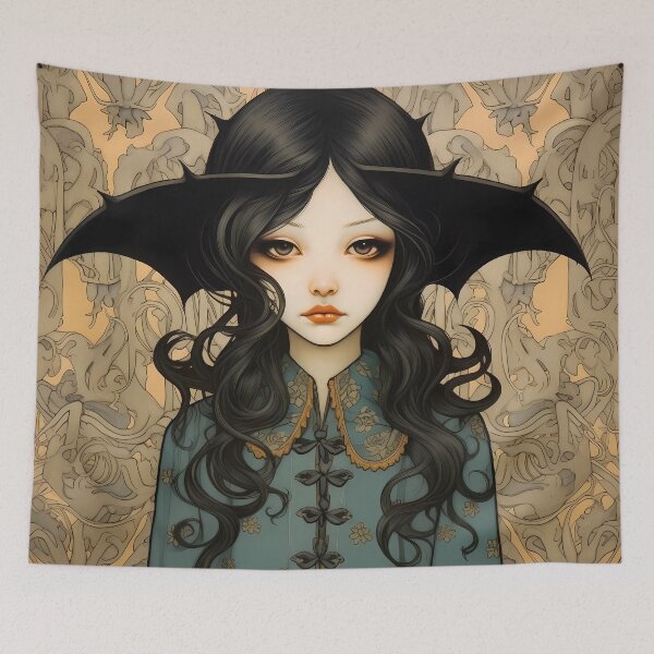 Item preview, Aria: Portrait Of A Goth Girl Series designed and sold by MTJ-Mushrooms.