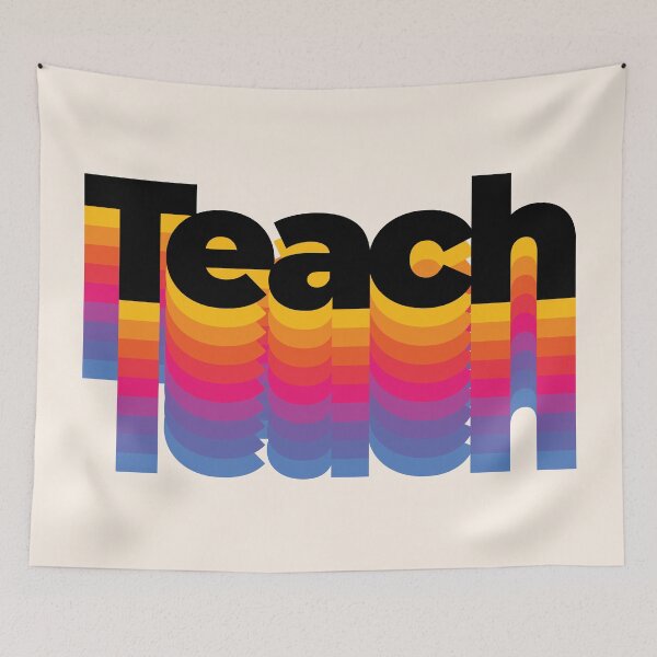 Item preview, Teach Typography designed and sold by SweetLog.