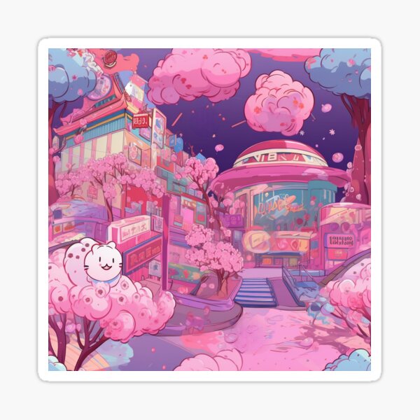 Vista previa del artículo con la obra «estilo urbano harajuku», diseñado y vendido por Design Depot.