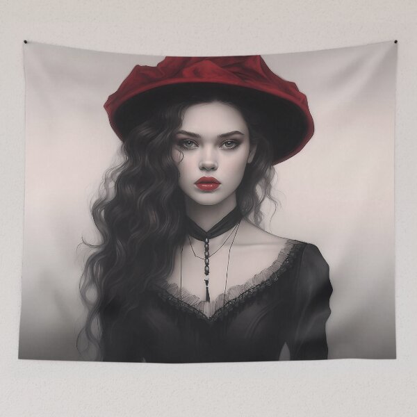 Item preview, Celeste: Portrait Of A Goth Girl Series designed and sold by MTJ-Mushrooms.