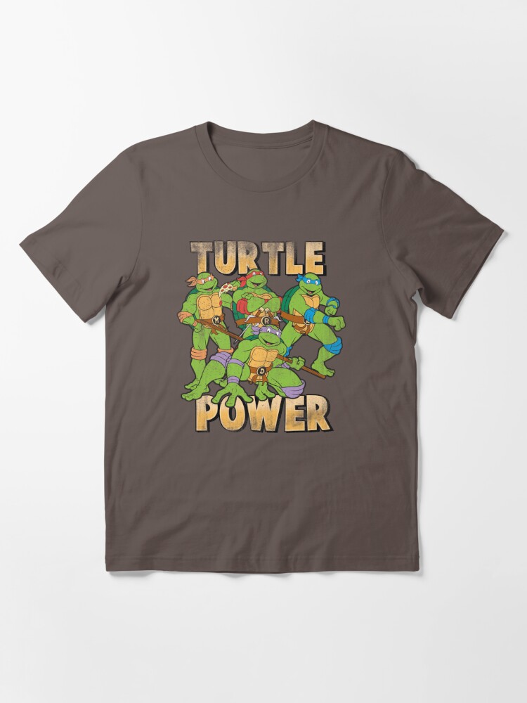 Teenage Mutant Ninja Turtles - Turtle Power - Men's Short Sleeve Graphic T-Shirt, Size: XL, Yellow