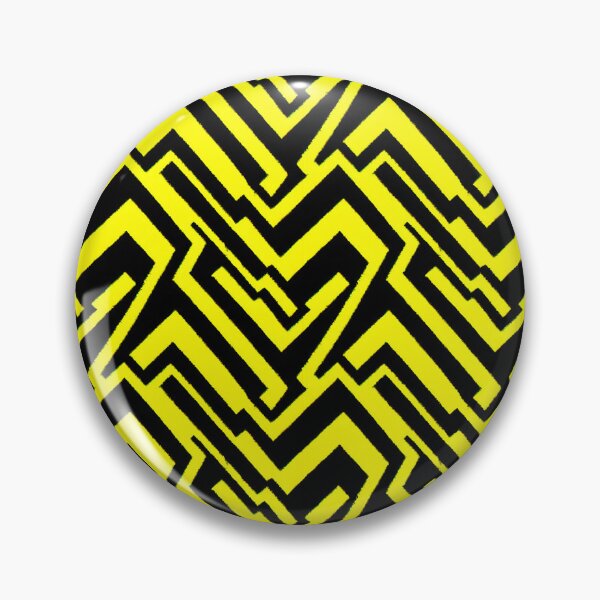 Item preview, Yellow Black Bold Zig-Zag 2 - Seamless Pattern designed and sold by Chubuter.