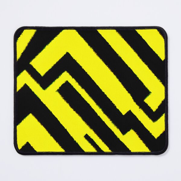 Item preview, Yellow Black Bold Zig-Zag 2 - Seamless Pattern designed and sold by Chubuter.