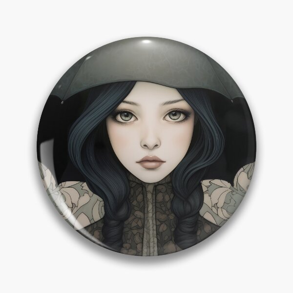 Artikelvorschau, Desdemona : Portrait Of A Goth Girl Series entworfen und verkauft von MTJ-Mushrooms.