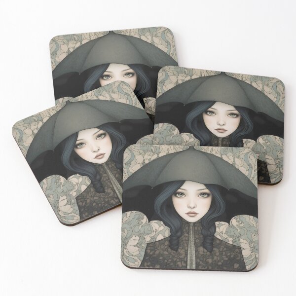 Item preview, Desdemona : Portrait Of A Goth Girl Series designed and sold by MTJ-Mushrooms.