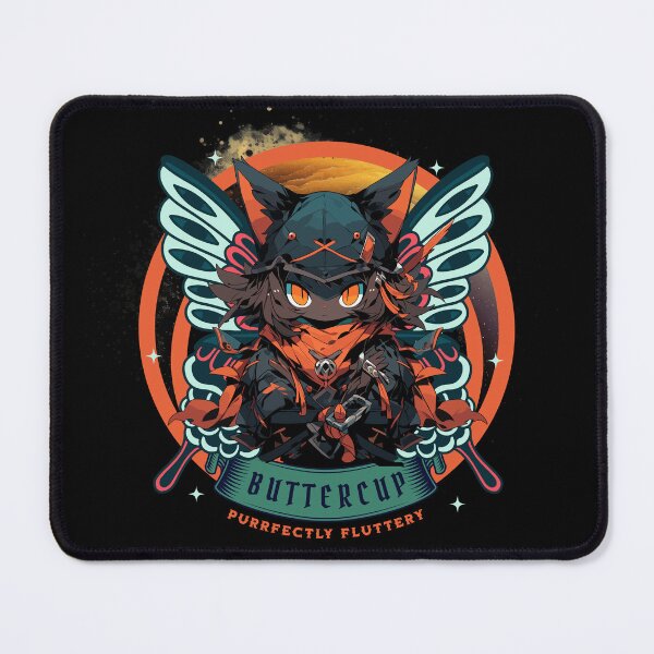 Item preview, PURRFECTLY FLUTTERY designed and sold by Chibi Cat Art Corner.