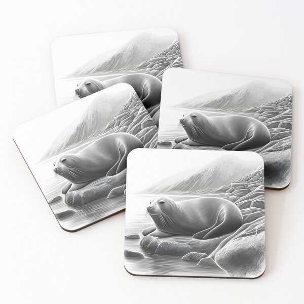 Item preview, Pencil drawn Seal  designed and sold by Pencil-Art.