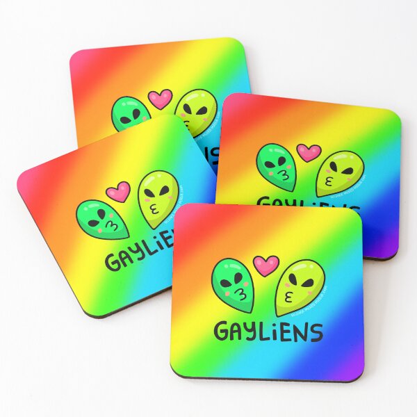 Item preview, Gayliens (in Love) designed and sold by hijinx-mixed.
