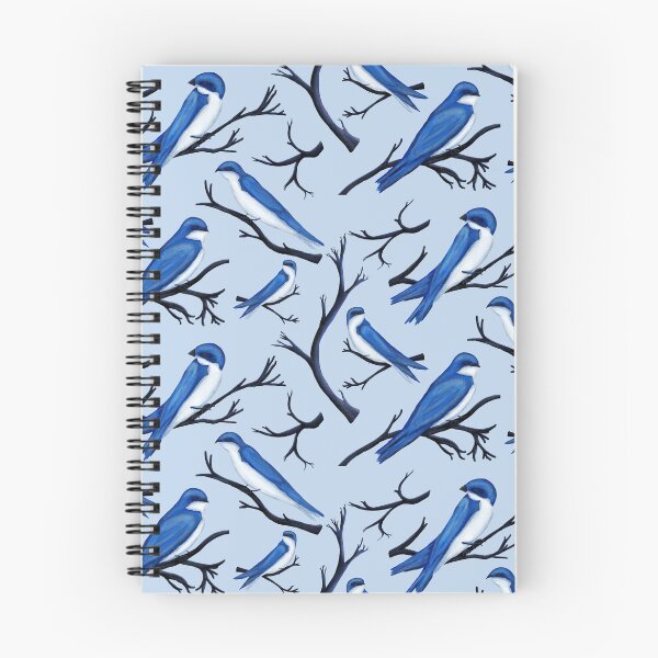 Item preview, Blue Birds and Branches designed and sold by AnchoredMae.