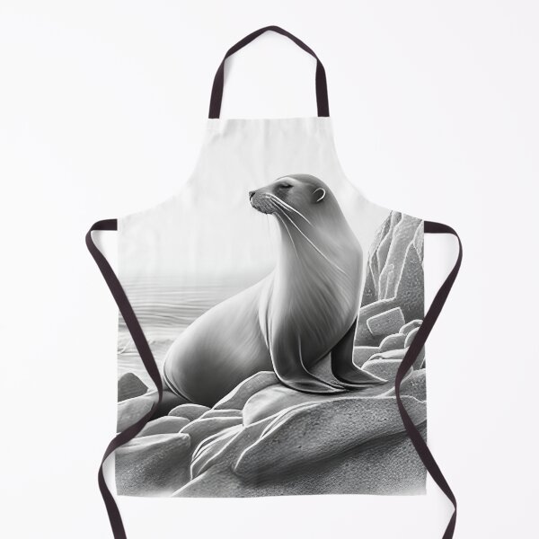 Item preview, Pencil drawn Seal designed and sold by Pencil-Art.