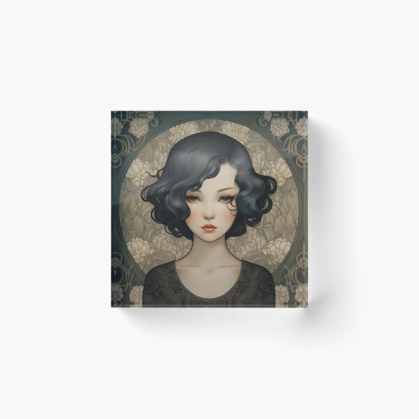 Item preview, Calantha : Portrait Of A Goth Girl Series designed and sold by MTJ-Mushrooms.