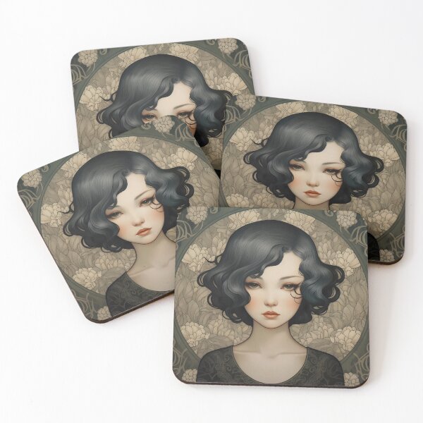 Item preview, Calantha : Portrait Of A Goth Girl Series designed and sold by MTJ-Mushrooms.