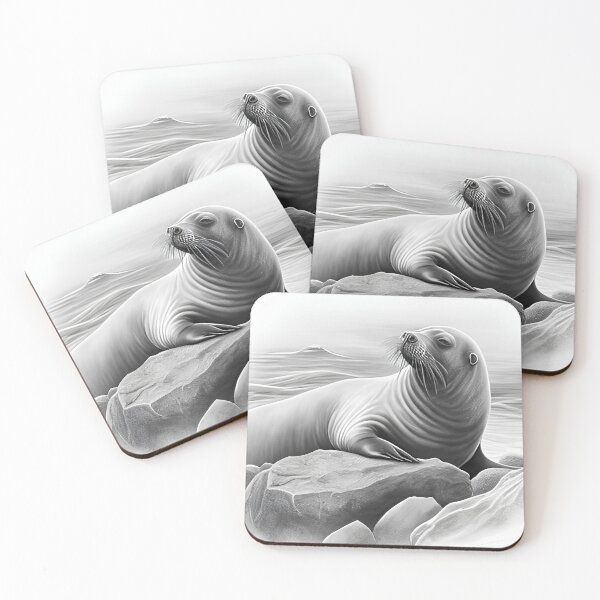 Item preview, Pencil drawn Seal  designed and sold by Pencil-Art.