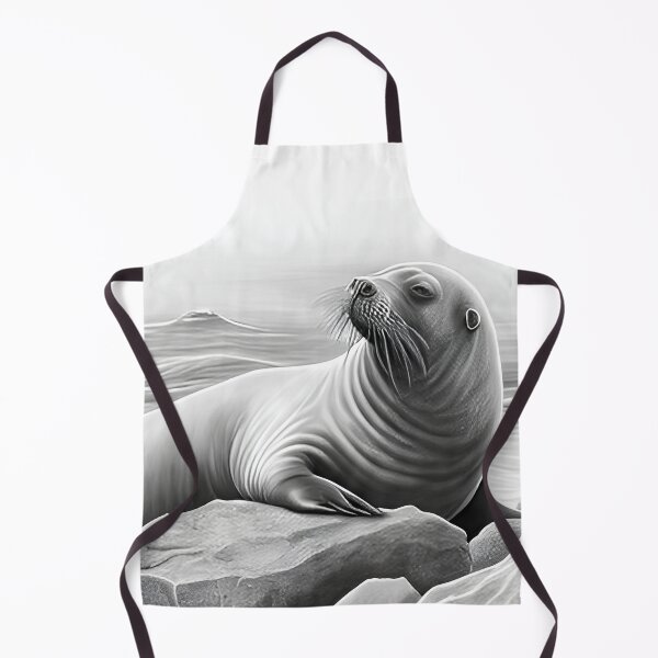 Item preview, Pencil drawn Seal designed and sold by Pencil-Art.