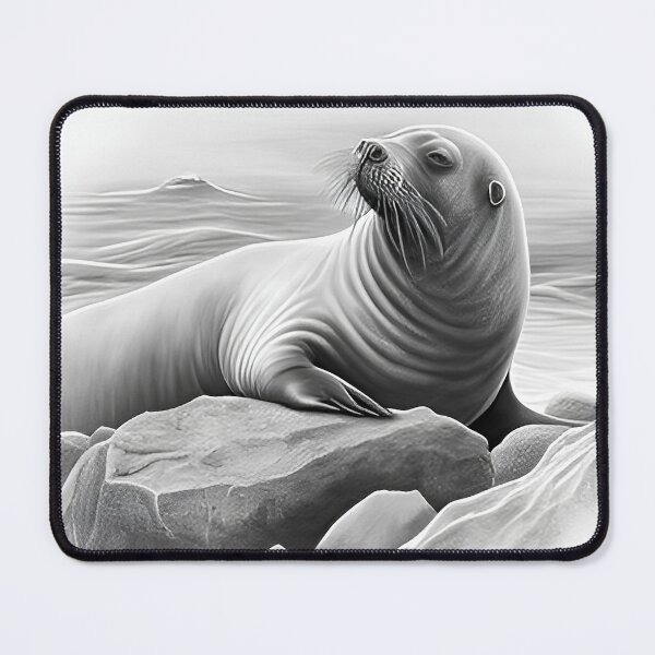 Item preview, Pencil drawn Seal  designed and sold by Pencil-Art.
