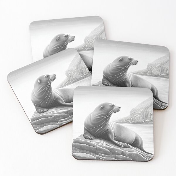 Item preview, Pencil drawn Seal  designed and sold by Pencil-Art.