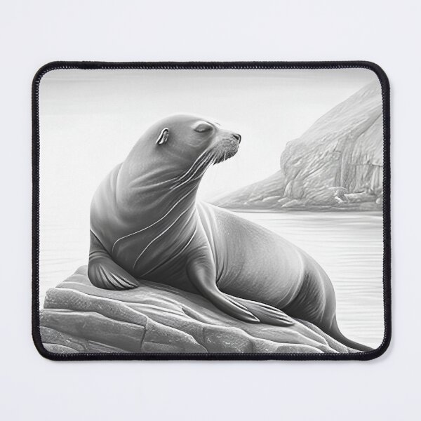 Item preview, Pencil drawn Seal  designed and sold by Pencil-Art.