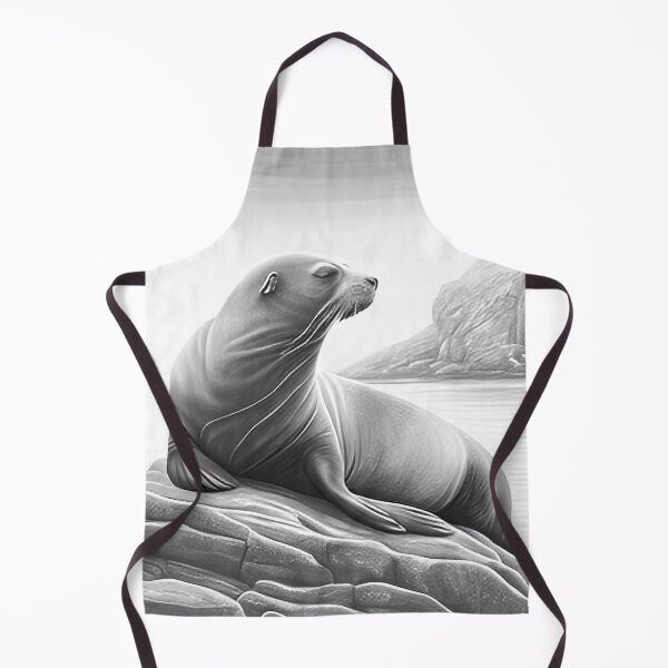 Item preview, Pencil drawn Seal designed and sold by Pencil-Art.