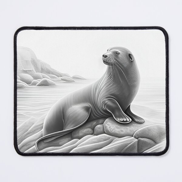 Item preview, Pencil drawn Seal  designed and sold by Pencil-Art.