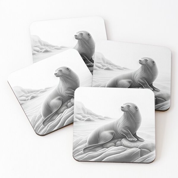 Item preview, Pencil drawn Seal  designed and sold by Pencil-Art.