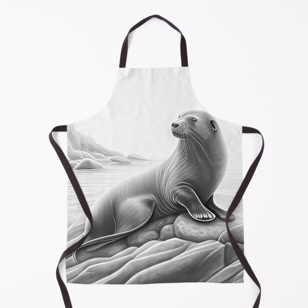 Item preview, Pencil drawn Seal designed and sold by Pencil-Art.
