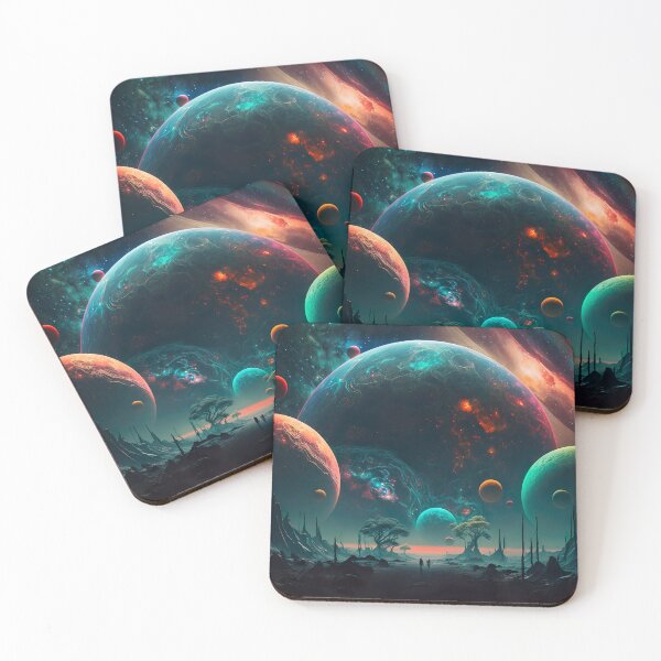 Item preview, Planetary Landscape - Science Fiction designed and sold by unknown-places.