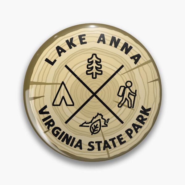 Item preview, Lake Anna State Park Virginia Log Slice designed and sold by VanyaKar.
