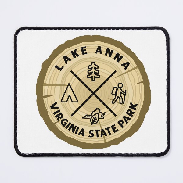 Item preview, Lake Anna State Park Virginia Log Slice designed and sold by VanyaKar.