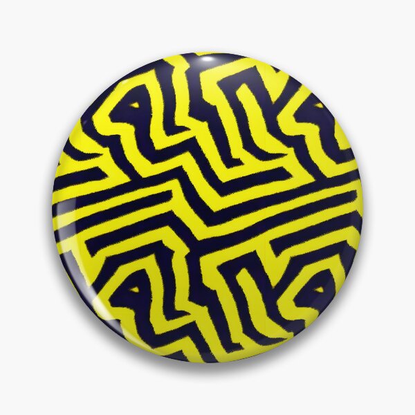 Item preview, Yellow Black Bold Zig-Zag - Seamless Pattern designed and sold by Chubuter.