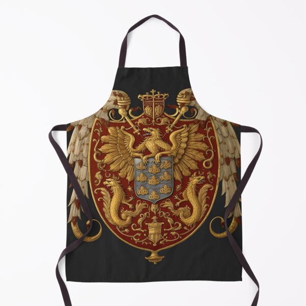 Item preview, "Royal Wings" - Red and Gold Coat of Arms with Realist Detail designed and sold by Juuskus.