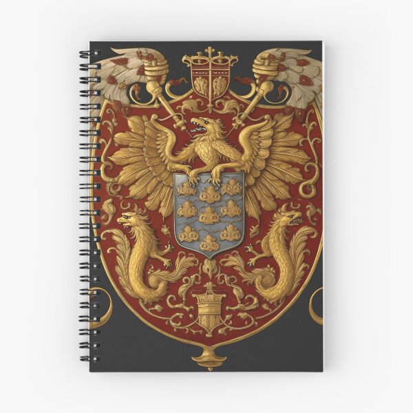 Item preview, "Royal Wings" - Red and Gold Coat of Arms with Realist Detail designed and sold by Juuskus.