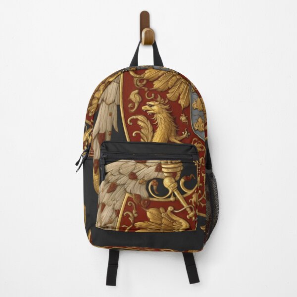 Item preview, "Royal Wings" - Red and Gold Coat of Arms with Realist Detail designed and sold by Juuskus.
