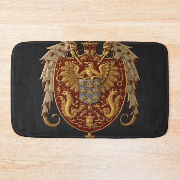 Item preview, "Royal Wings" - Red and Gold Coat of Arms with Realist Detail designed and sold by Juuskus.