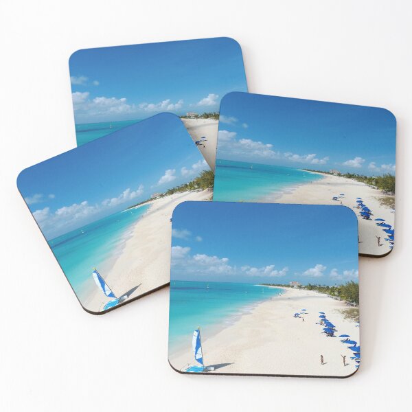 Item preview, Looking east along Grace bay Beach Providenciales TCI designed and sold by provodawg.