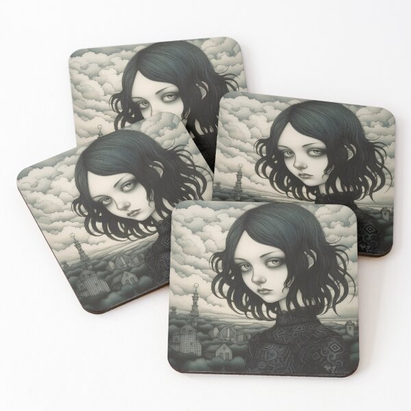 Item preview, Nyx : Portrait Of A Goth Girl Series designed and sold by MTJ-Mushrooms.