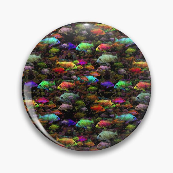 Item preview, Shroomed Chiclids swatch 000 designed and sold by vguz.