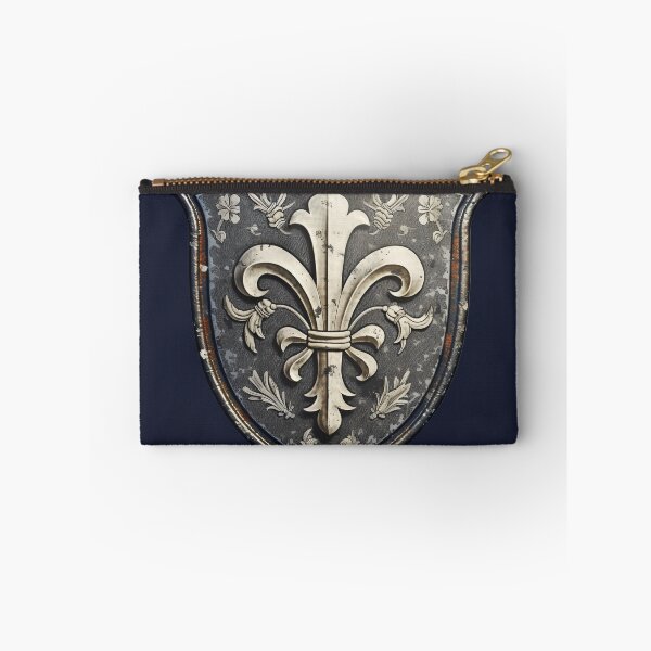 Item preview, "Legacy of Valor" - Timeless Heraldic Shield with Lilies and Cross designed and sold by Juuskus.