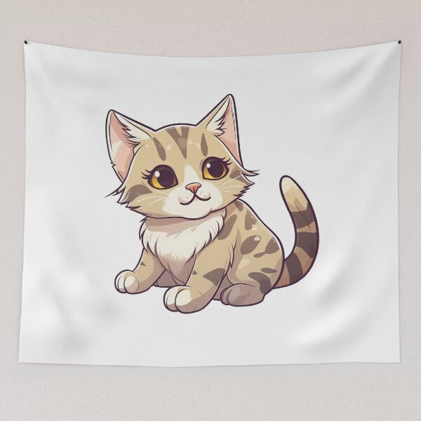 Item preview, Mittens The Cat designed and sold by TaurusDigital.