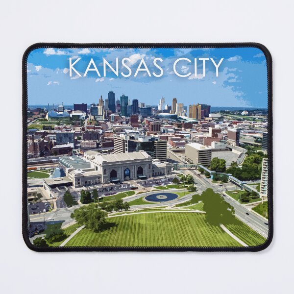 Item preview, Kansas City, Missouri, USA, Travel Print designed and sold by summattodraw.