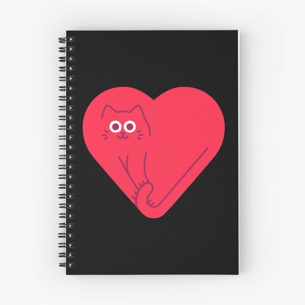 Item preview, Cute Cat Heart designed and sold by obinsun.
