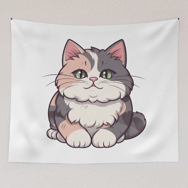 Item preview, Whiskers The Cat designed and sold by TaurusDigital.